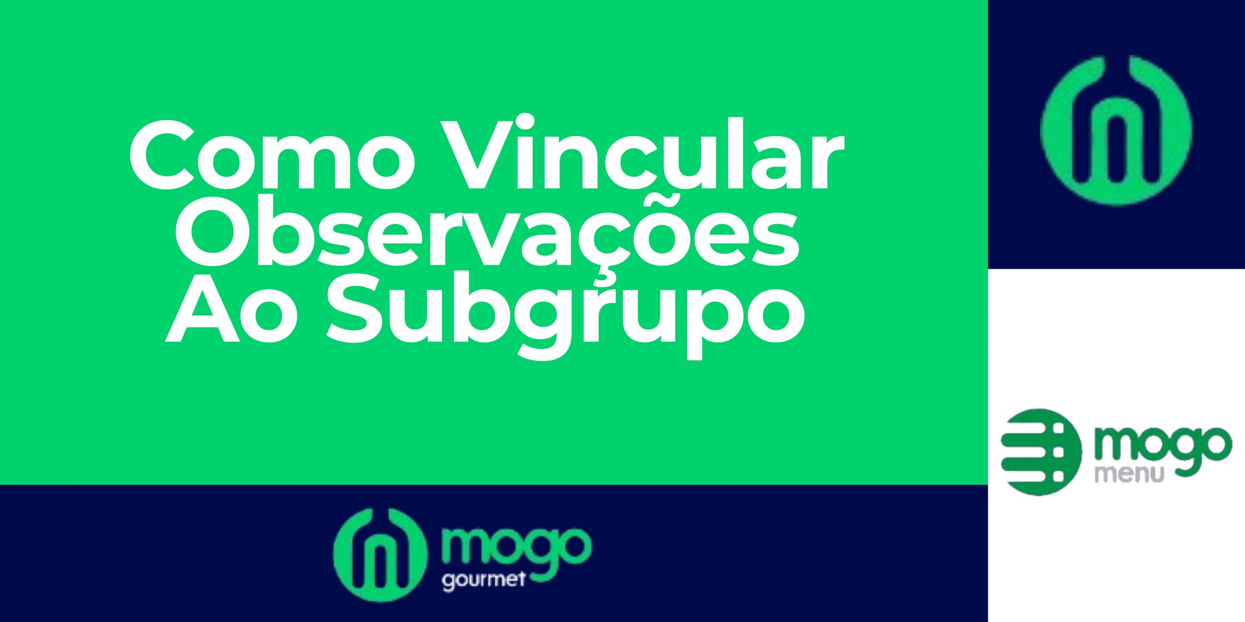 Como Vincular Observações ao Subgrupo